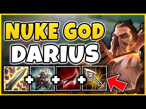 WTF!?! *NEW* BUFFED DARIUS W = 4K DAMAGE!?! THIS IS LEGIT OVERPOWERED! - League of Legends
