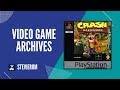 Crash Bandicoot PS1 Gameplay 1996 Video Game Archives