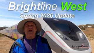 Brightline West High Speed Rail Construction Progress Update 2026