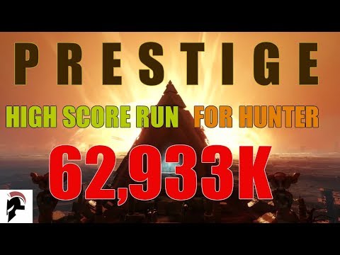 Destiny 2 - Solo Prestige Nightfall - High Score Run (62,933k) -  Hunter - A Garden World