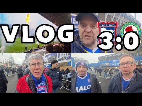 UNSTOPPABLE 😱 | Ipswich Town RUN RIOT in 3–0 Blackburn Destruction | Matchday Vlog