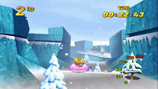 Diddy Kong Racing - Walrus Race 2 as Pipsy