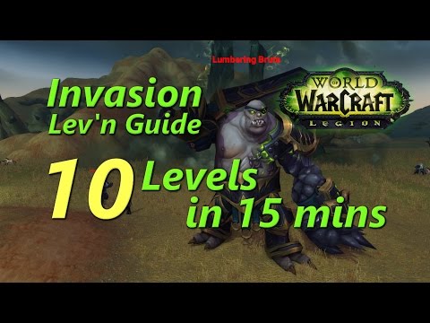 Legion Invasion Lev'n Guide 10 levels in 15 mins
