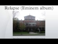 Relapse (Eminem album) 