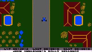 Rally Speedway for the Atari 8-bit family