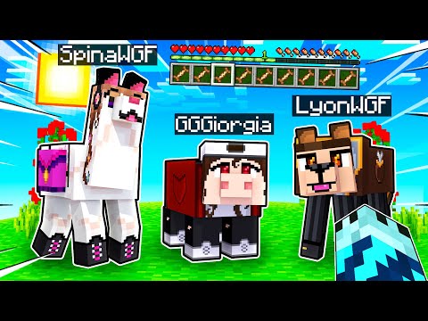 LYON ANNA E GIORGIA GIOCANO A MINECRAFT COME ANIMALI!!