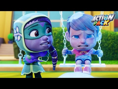 Frozen City Rescue | 🥶 The Action Pack Defrosts the Day | Action Pack | Cartoon Adventures for Kids
