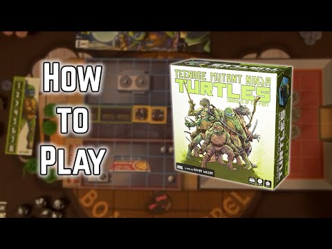 Learn to kick shell with Teenage Mutant Ninja Turtles: Shadows of the Past (How to Play Board Games)