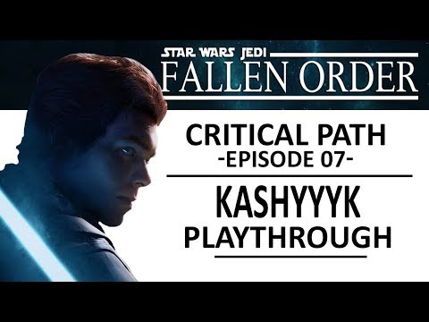 Star Wars Jedi Fallen Order | Critical Path Part 07 Kashyyyk Playthrough