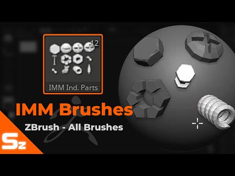 IMM Brushes: ZBrush All Brushes