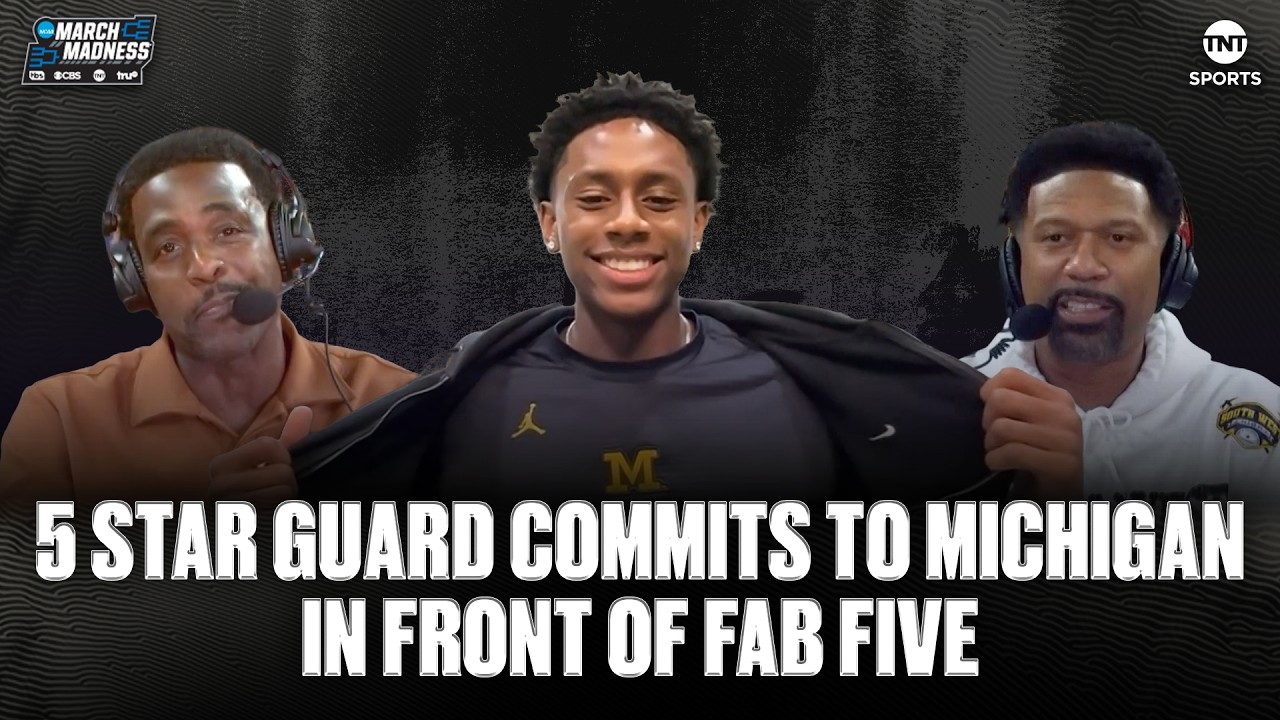 Brandon McCoy Jr. Commits To Michigan + Fab Five Gives Advice 💙💛