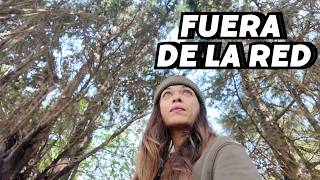 Vivir sola en la MOBILE HOME bajo la tormenta: Mi realidad FUERA DE LA RED. Vlog284
