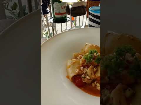 Al ristorante Covo dei Saraceni a Positano