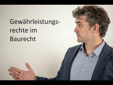 Gewährleistungsansprüche und deren Verjährung im Werkvertragsrecht
