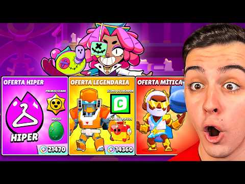 Pasé 30 DÍAS ABRIENDO OFERTAS EXCLUSIVAS en BRAWL STARS 😱🚨 (nueva tienda)