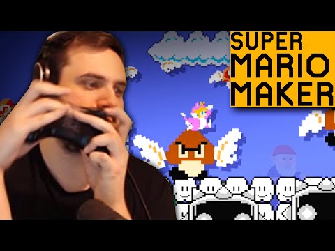 Mario goes to heaven (Super Mario Maker)