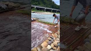 Download lagu This Man Made a Giant Fish Trap 😱 #fishing #fishingmania #creative mp3