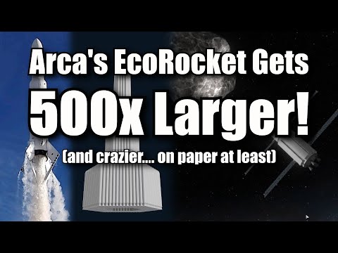 Arca Space Makes Their EcoRocket 500 Times Bigger... And Wants To Mine Asteroids.