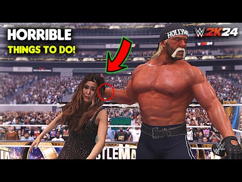17 Horrible Things You Can Do in WWE 2K24