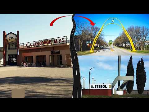 134 De San Jorge a El Trebol, Santa Fe, Argentina #viaje #virtual #drone #turismo #googlemaps