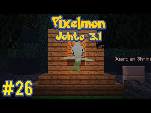 The Mythical Celebi & Master Ball - Pixelmon Johto 3.1 Minecraft Adventure Map Episode 26