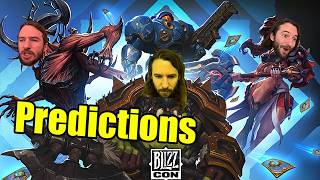 Everyone's Making BlizzCon Predictions So Here's Mine