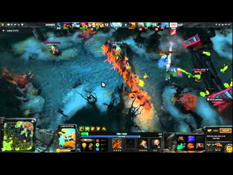 LGD vs NewBee Dota 2 The International 4 Tier Breakers Highlights July 13, 2014