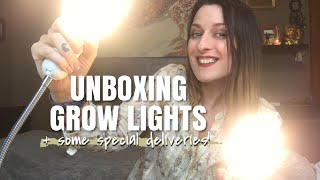 Unboxing a New Grow Lights & Seed Haul!