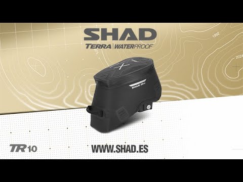 Vidéo - SACOCHE DE RÉSERVOIR 7L ÉTANCHE CLICK SYSTEM SHAD TERRA TR10CL - SHAD