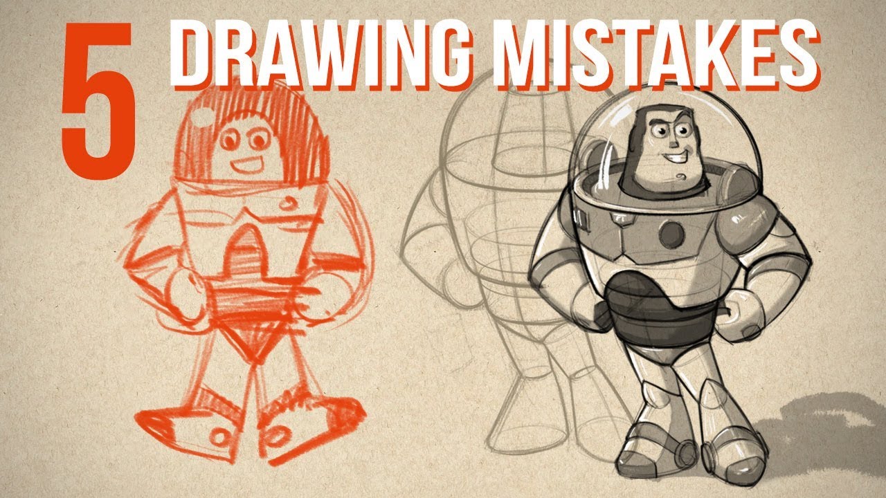 Top 5 Drawing Mistakes