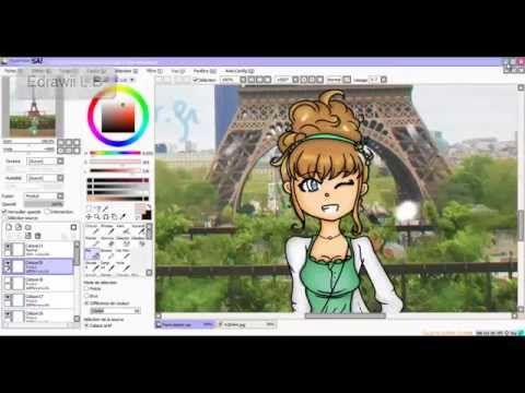 comment colorier sur paint tool sai