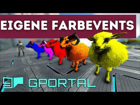 EIGENE Farbevents auf GPORTAL ARK Server einrichten | Komplettes Tutorial