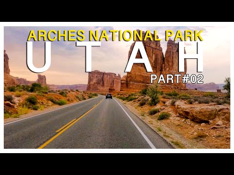 Arches National Park 4K - 02 | Scenic Drive - Utah USA