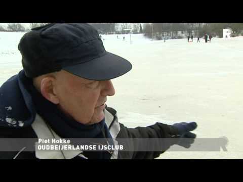In Oud-Beijerland is de ijsbaan geopend