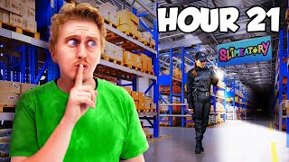 24 HOURS IN THE SLIMEATORY WAREHOUSE CHALLENGE!