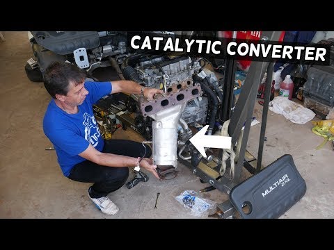 CATALYTIC CONVERTER REPLACEMENT REMOVAL JEEP CHEROKEE COMPASS RENEGADE 2.4  EXHAUST MANIFOLD