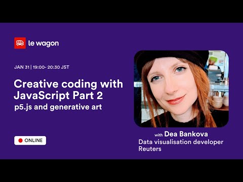 Creative coding with JavaScript Part 2: p5.js and generative art