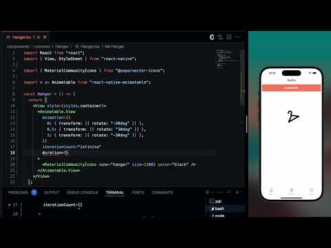 How to Animate Icons React Native Expo Using react-native-animatable