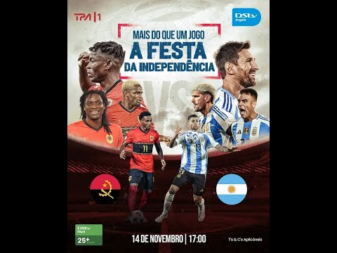 🇦🇴 ANGOLA vs ARGENTINA 🇦🇷  (AMISTOSO)