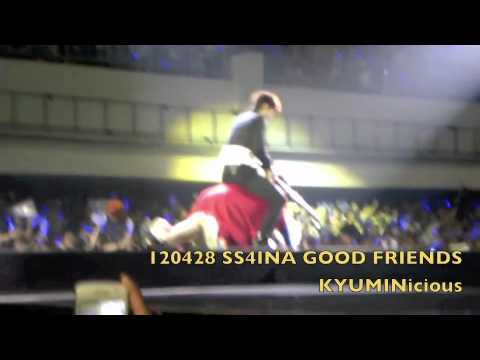 120428 SS4INA GOOD FRIENDS Siwon + donghae molested sungmin