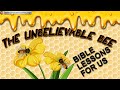 The Un-Believable Bee;  Lessons from the Bible for us!
