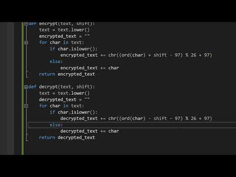 How To Decrypt Data Using Caesar Cipher In Python Simple