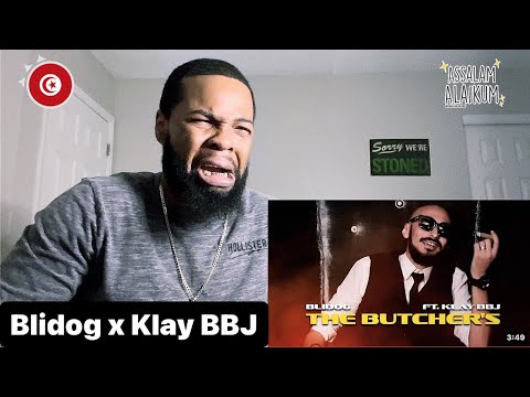 Blidog x Klay BBJ - The Butcher’s (Official Video) | AMERICAN REACTS🇺🇸🇹🇳