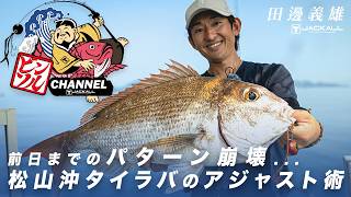 【愛媛県松山沖】前日までのパターン崩壊…真夏のタイラバアジャスト術 / 田邊義雄