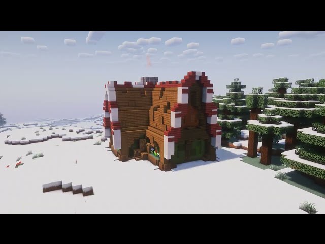 Christmas house Minecraft Map
