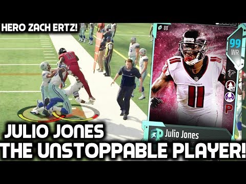 JULIO JONES THE UNSTOPPABLE PLAYER! Madden 18 Ultimate Team