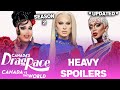 Canada VS The World S2 *UPDATED* Heavy Spoilers - Canada's Drag Race
