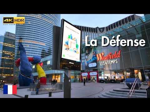 Paris La Défense 2024 🇫🇷 4K HDR