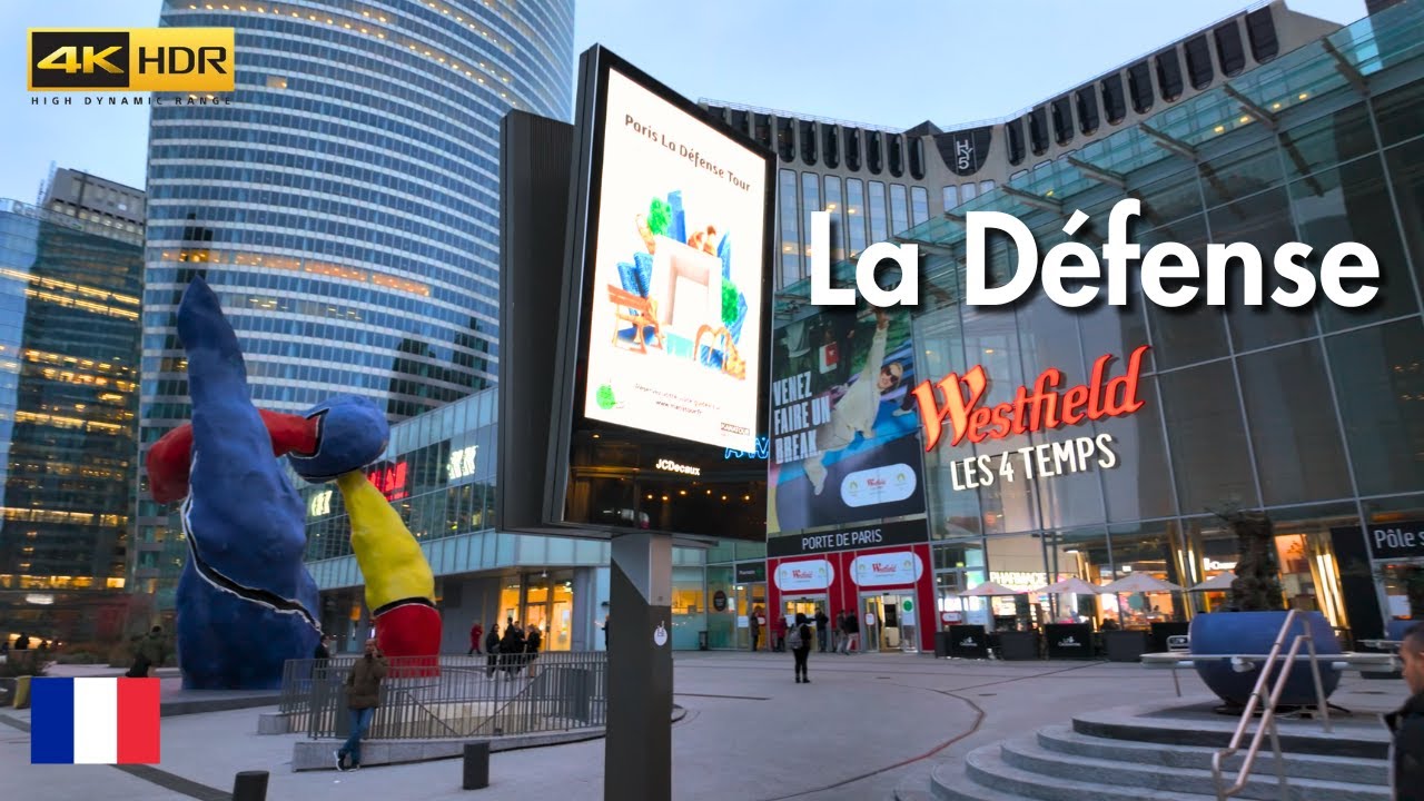 Embark on an immersive walking tour through the architectural marvels of Paris La Defense.