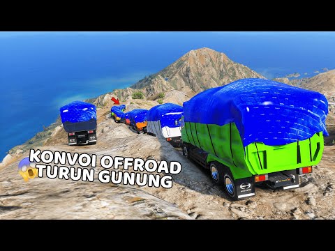 KONVOI OFFROAD TURUN GUNUNG - GTA 5 MOD